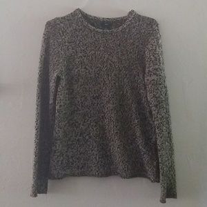 Brown Wool Knit Sweater